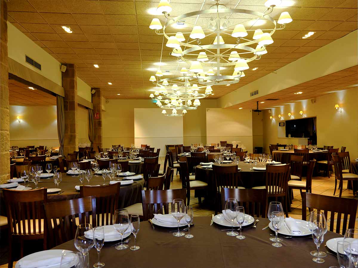 interior salón de bodas